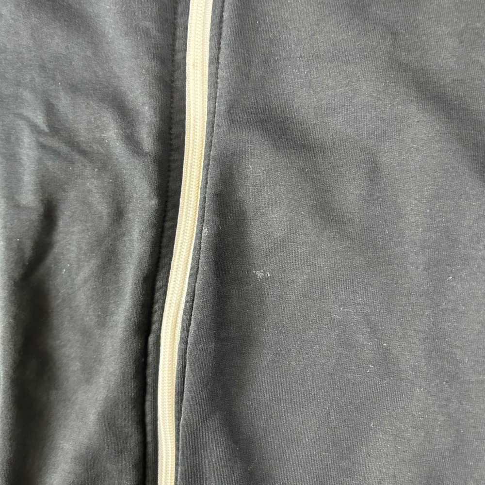 Lauren Ralph Lauren Active Womens Black White Stripe Track Jacket Small L-RL - Picture 4 of 6